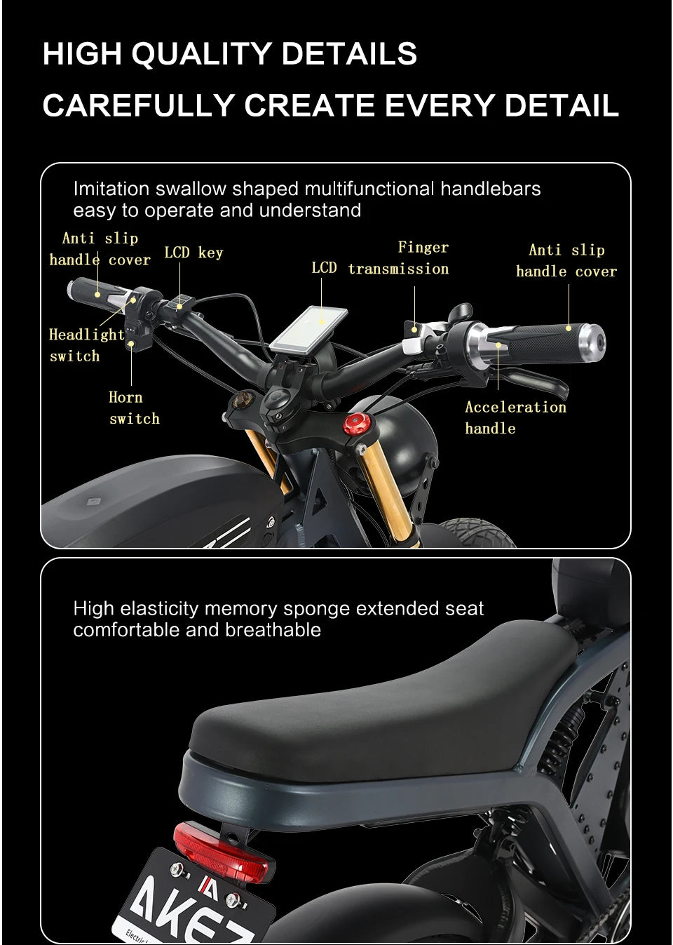US Stock 1500w 48V Fat Tire Electric Bike Motorcycle Adults Off Road With Removable Dual Battery Mountain All-Terrain Bikes
