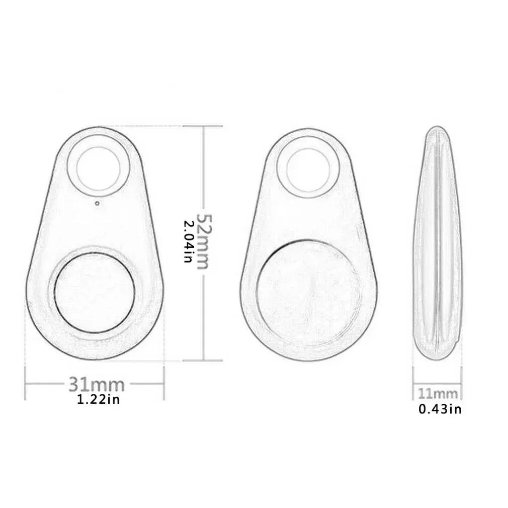 Mini Dog GPS Bluetooth 5.0 Tracker Anti-Lost Device Smart Finder Locator