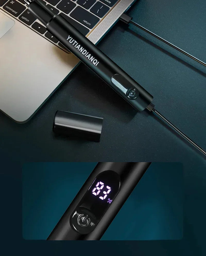 2 In 1 Electric Portable Ear And Nose Hair Eyebrow Trimmer Clipper  For Men