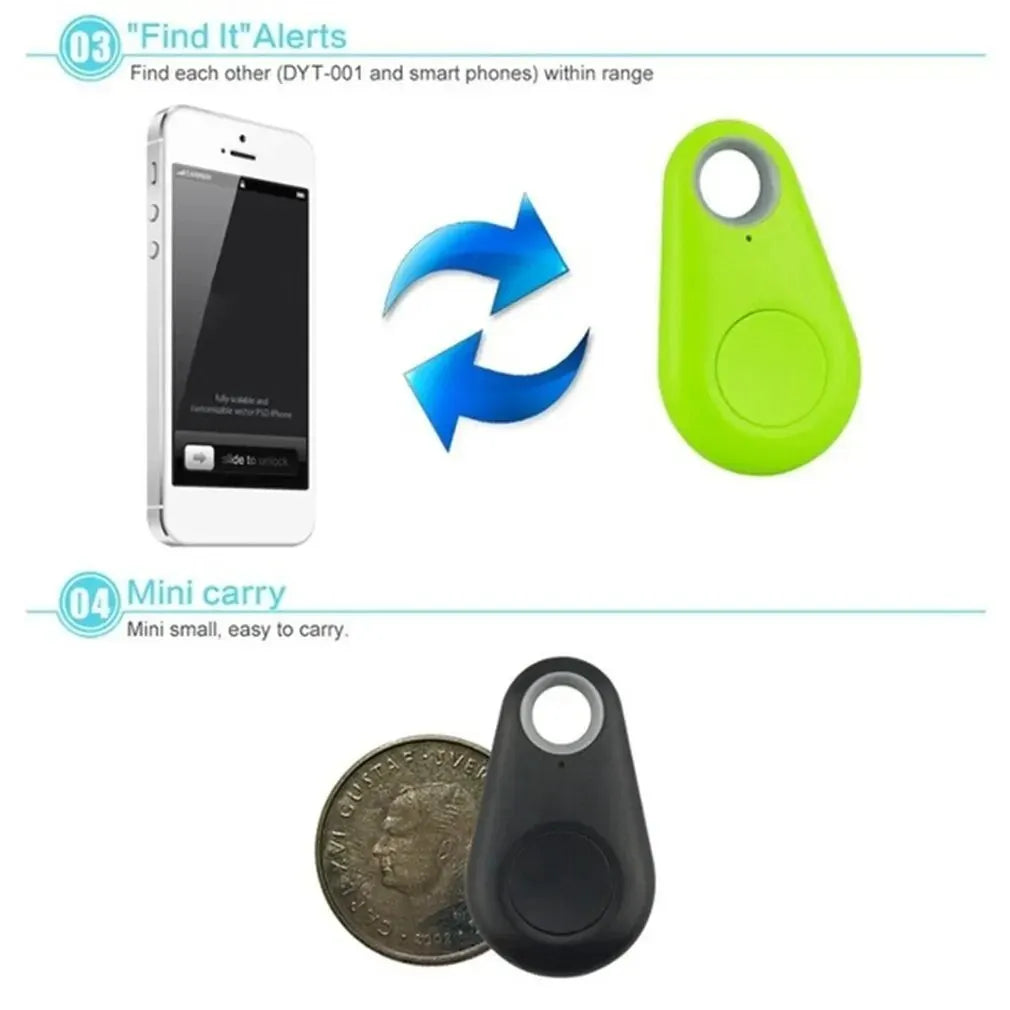 Mini Dog GPS Bluetooth 5.0 Tracker Anti-Lost Device Smart Finder Locator