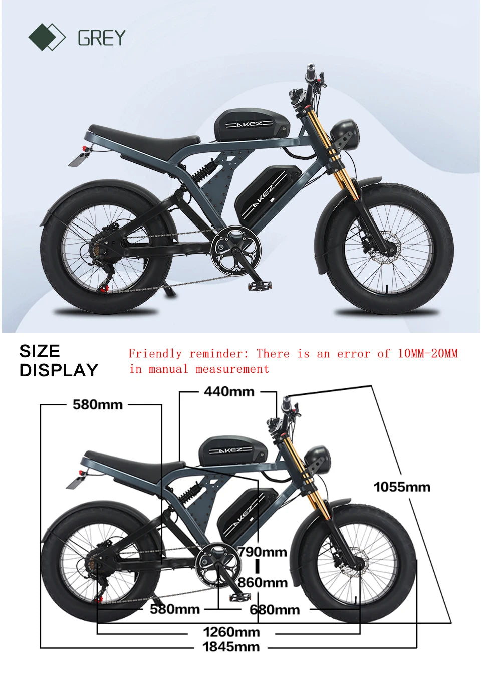 US Stock 1500w 48V Fat Tire Electric Bike Motorcycle Adults Off Road With Removable Dual Battery Mountain All-Terrain Bikes